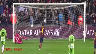 Barcelona vs Getafe 4-0 Messi is back ! Copa del Rey