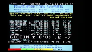 SF DRS, Videotext, 25.12.1992