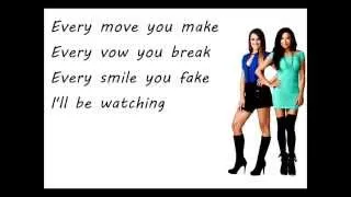 Glee - Every Breath You Take (Lyrics)