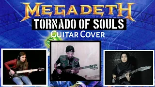 TORNADO OF SOULS - MEGADETH | GUITAR COVER | RF MUSIC CHANNEL | MELSICKSCREAMOANNIE | TINA S