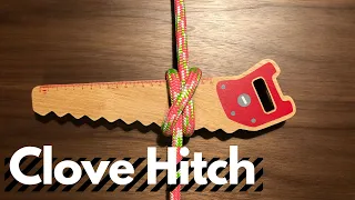 [ Arborist Knot Tutorial 攀樹繩結 ] Clove Hitch 雙套結 Step - Purpose - Attention - Practice