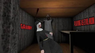Playing as Evil Nun in Granny