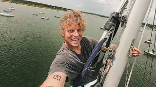 I CLIMBED THE MAST FOR THE FIRST TIME!