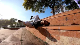 Vlog №69 - Started 2022 with parkour in Barcelona