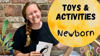 6 NEWBORN toys: Best TOYS & ACTIVITIES for 0-3 months