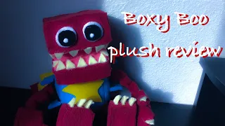 Poppy Playtime Custom Boxy Boo Plush Review!