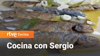 Cocina con Sergio: Truchas escabechadas | RTVE Cocina