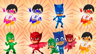 Tag with Ryan PJ Masks Catboy Vs Red Titan Vs Dark Titan All Characters Unlocked Combo Panda