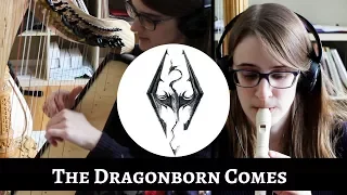 Skyrim - The Dragonborn Comes | Harp Cover