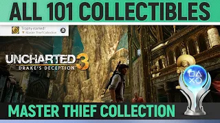 Uncharted 3: Drake's Deception Remastered - All Treasure Collectibles & Strange Relic - Trophy Guide