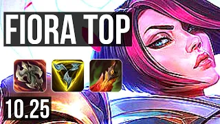 FIORA vs OLAF (TOP) | 13/1/8, 7 solo kills, Legendary, 300+ games | EUW Diamond | v10.25