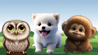 Cute Baby Monkeys, Owl, Dog - Animal Moments