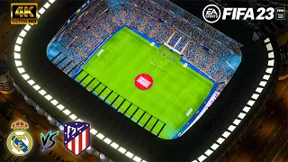 Fifa 23: Real Madrid VS Atletico Madrid - Copa Del Rey Quarter-Final [4K60FPS] (Xbox Series X)