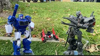 Soundwave vs scourge stop motion special