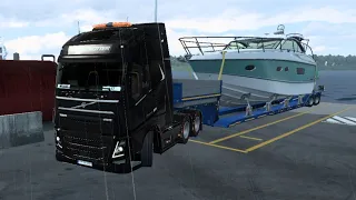 Volvo FH16 | Yacht Part 1 | Euro Truck Simulator 2 | WIZARD GAMING