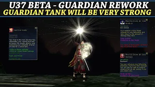 LOTRO: U37 Beta Guardian Rework - Guardian Tank Will Be Very Strong and DPS Guard Becomes Stronger