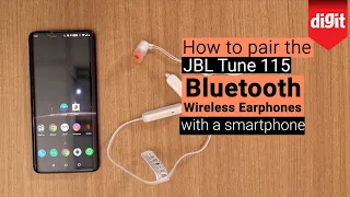 JBL Tune 115 BT Wireless Earphones - How to Pair