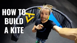 How it's made: Kitesurfing Tube kite how is a kite made