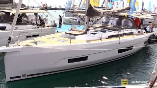 2022 Dufour 470 Sailing Yacht - Walkaround Tour - 2021 Cannes Yachting Festival