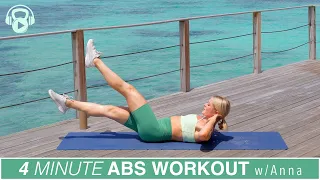 4 MINUTE |  Abs Workout (w/ Anna @growingannanas )