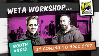 Countdown to SDCC 2017 with Weta Workshop: Jorgelina & Mauro