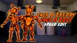 [FNaF] Speed Edit - Jack-o-Freddy & Jack-o-Foxy