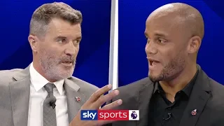 Roy Keane & Vincent Kompany disagree on whether the Premier League title race is over | Super Sunday