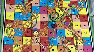 Snake and Ladder play in 1min 27sec #asmr #viral #trending #games