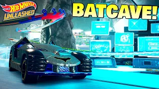 Racing Hot Wheels in the BATCAVE in the New Batman Expansion!