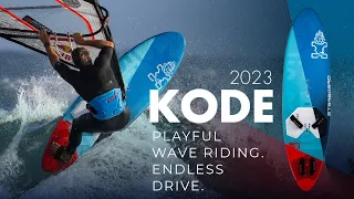 2023 KODE: PLAYFUL WAVE RIDING. ENDLESS DRIVE. | Starboard Windsurfing Board 2023 Wave Range
