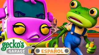 Bebé Camión valiente | Garaje de Gecko en Español | Dibujos animados