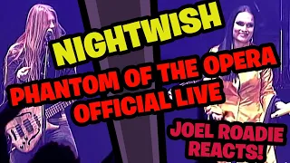 NIGHTWISH - The Phantom Of The Opera (OFFICIAL LIVE) - Roadie Reacts