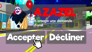 N'AJOUTE JAMAIS Le CLOWN DE LA MAISON DE FEDE VIGEVANI sur BROOKHAVEN ROBLOX