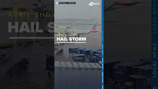 HAIL in the DMV: Severe thunderstorms with damaging wind blows through National Airport