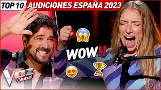 Most VIEWED Blind Auditions of The Voice Spain 2023 🇪🇸