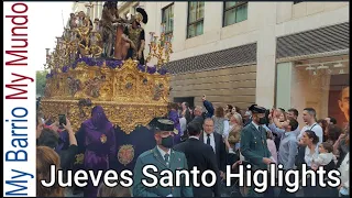 Semana Santa Sevilla 2022 Spain-Jueves Santo Highlights - Holy Week - Mejores Momentos (4k UHD)