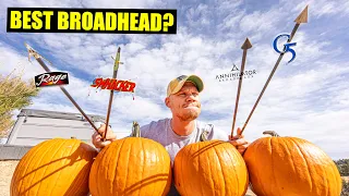 Broadhead Test VS. Pumpkins!!!