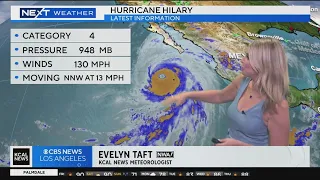 Tropical Storm Warning issued for Southern California, first in history