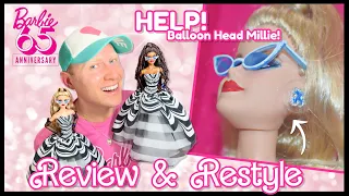 65th Anniversary Barbie(s) 🖤 Review & Restyle!