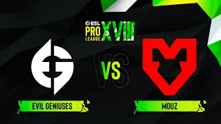 Evil Geniuses vs. MOUZ - Map 1 [Ancient] - ESL Pro League Season 18 - Group B