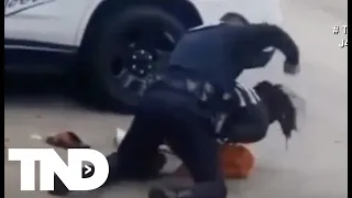 Alabama officer placed on leave after video shows him repeatedly punching handcuffed suspect