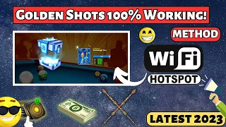 Golden Shot LATEST Working Trick (WIFI) in 8 ball pool 2023!