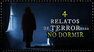 4 Historias de Terror para NO DORMIR (3) | Relatos de horror | Herr Terror en la Oscuridad
