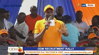 'RUTO ATAENDA NYUMBANI MBIO SANA 2027!' Senator Sifuna roars in Busia!!