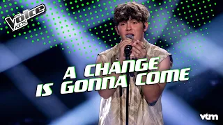 Sofian - 'A Change Is Gonna Come' | Finale | The Voice Kids | VTM