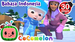 Belajar Bermain Ski🏂 | CoComelon Bahasa Indonesia - Lagu Anak Anak | Nursery Rhymes