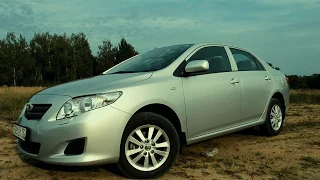 Обзор TOYOTA COROLLA 2007. 10 лет как новая