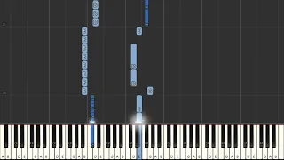 Buggles Video Killed The Radio Star [ Easy Piano Tutorial] Synthesia