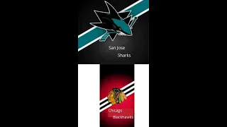 San Jose Sharks vs Chicago Blackhawks, scores from last night's game. ( Apr. 14, 2022)#shorts