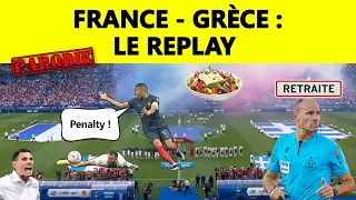 ⚽ France - Grèce : le replay ▶️ (parodie) [Qualifications EURO 2024]